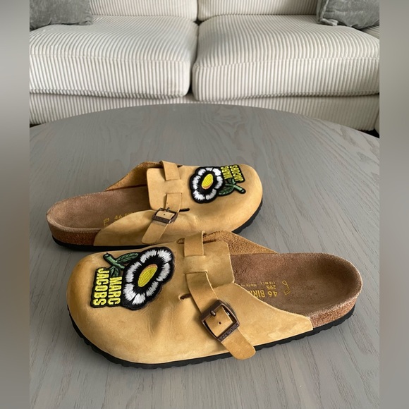 Birkenstock 46 Men Custom Marc Jacobs Sandals Suede Made in Germany Size:13 (N54
